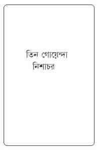 Read more about the article Nishachor : TIN GOYENDA ( তিন গোয়েন্দা : নিশাচর )